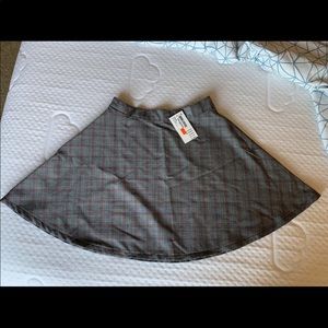 American Apparel plaid circle skirt
